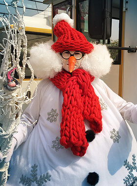 заказать аниматора в костюме снеговика на новый год|| 