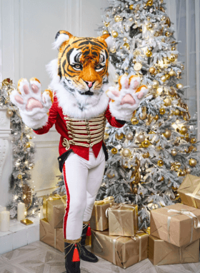 заказать аниматора тигр на праздник