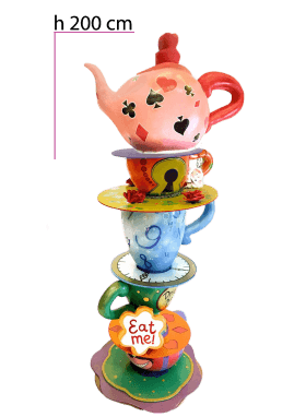 фото декоративный Чайный набор в стиле Алиса в Москве напрокат